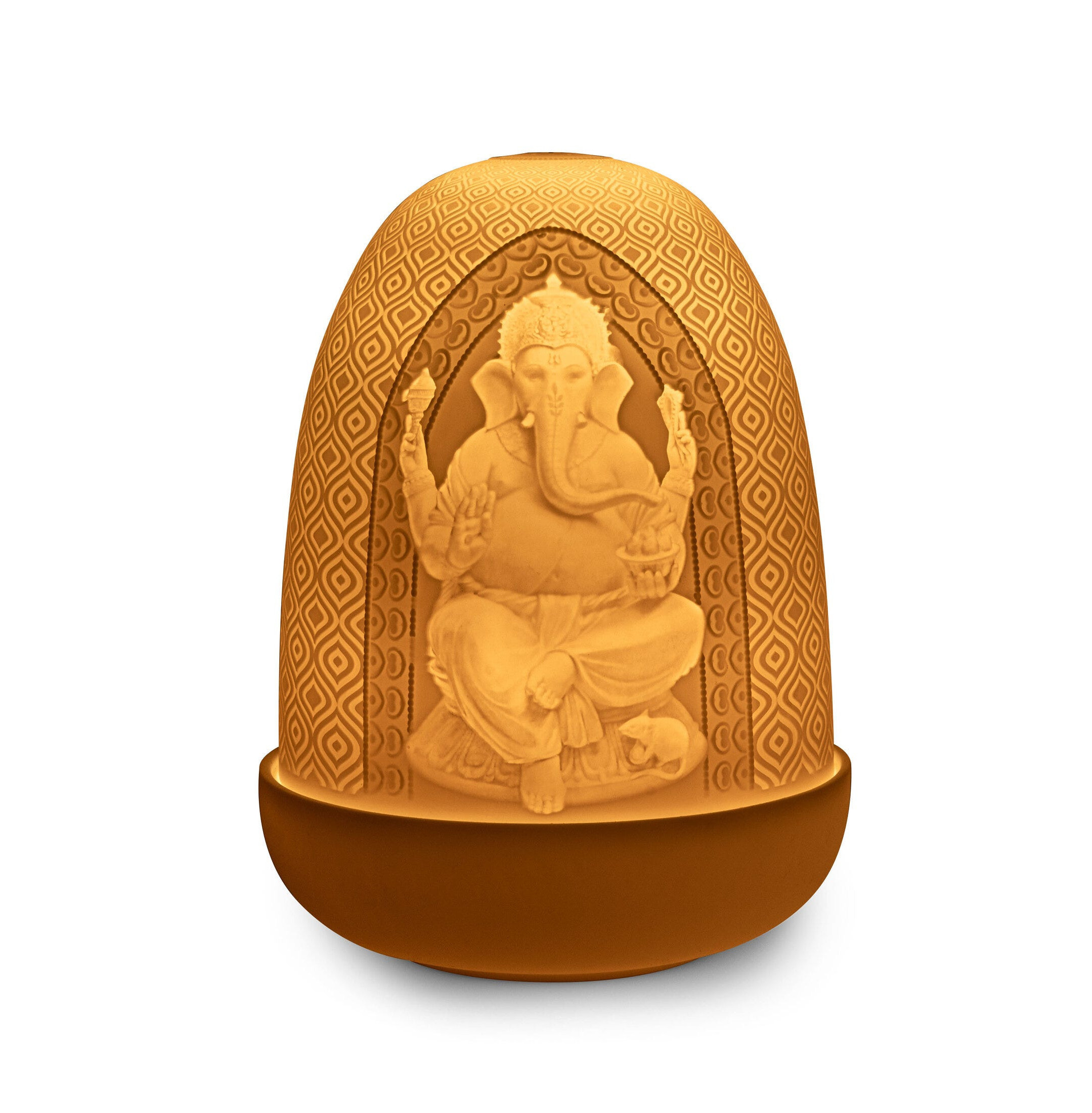 Lampa Kopułowa Pana Ganeshy i Bogini Lakshmi Lampa Kopułowa Pana Ganeshy i Bogini Lakshmi