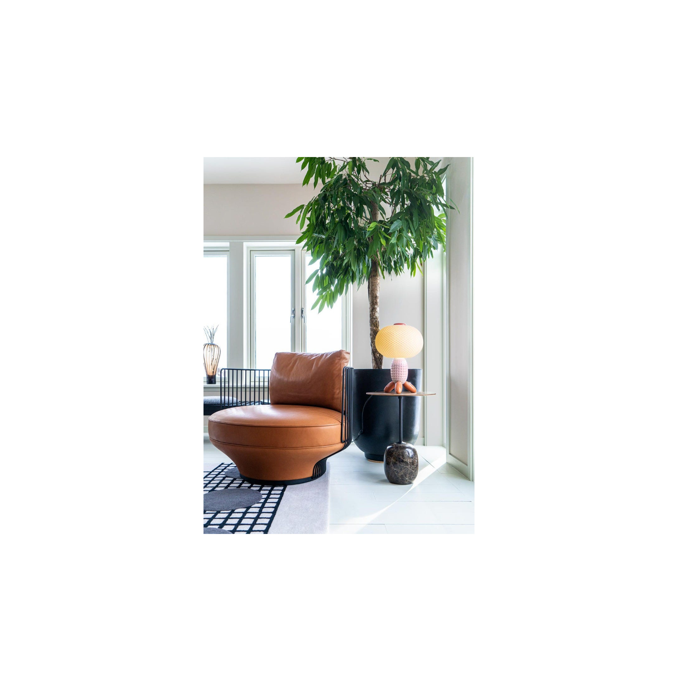 Lampa stołowa Soft Blown (różowa) (CE) Lampa stołowa Soft Blown (różowa) (CE)