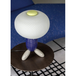 Lampa stołowa Soft Blown (niebieska) (CE) Lampa stołowa Soft Blown (niebieska) (CE)