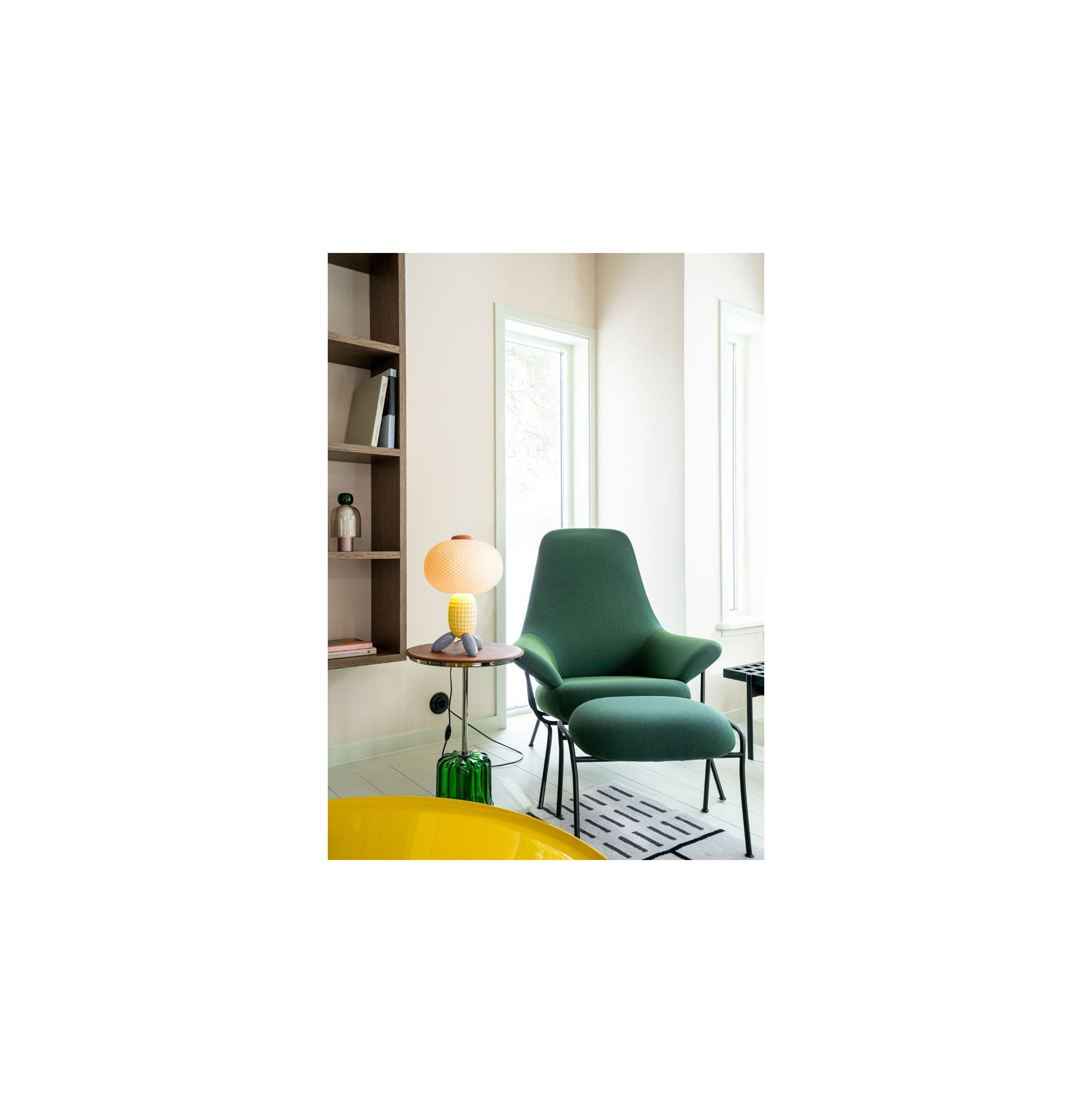 Lampa stołowa Soft Blown (żółta) (CE) Lampa stołowa Soft Blown (żółta) (CE)